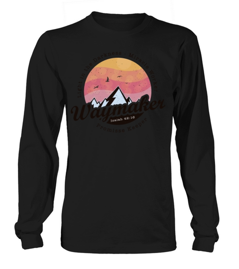 Vintage Bible Verse - Waymaker Promise Keeper Long sleeved Unisex