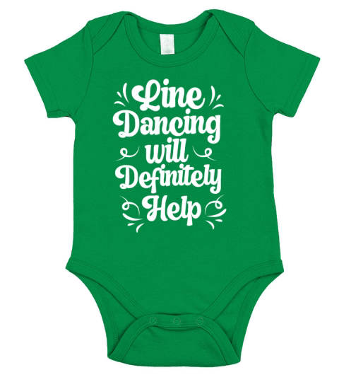 Dance Lover Dancer Country Line Dancing Short Sleeve Baby One-Piece