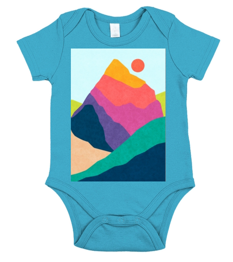 Rockland Short Sleeve Baby One-Piece