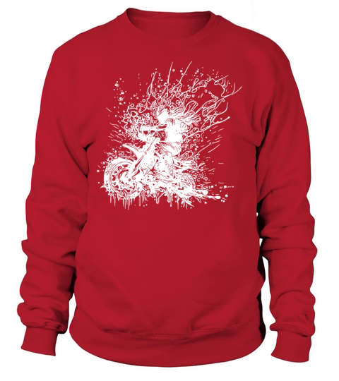 Bikerin Splash Style Off-road Ride Sweatshirt Unisex