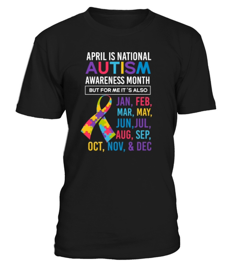 Autism April Awareness Support Autistic Child T-Shirt Unisex