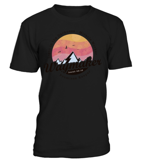 Vintage Bible Verse - Waymaker Promise Keeper T-Shirt Unisex