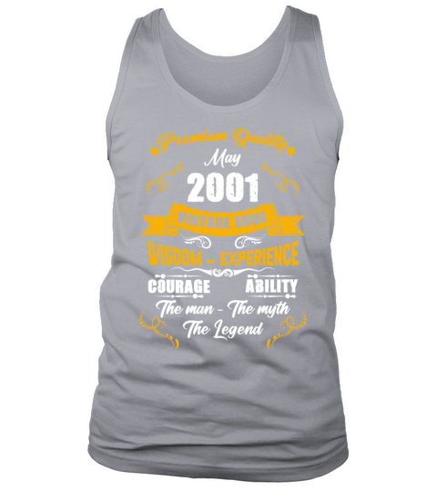 May 1988 Vintage Birthday Present Tank Top Unisex