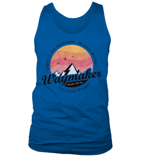 Vintage Bible Verse - Waymaker Promise Keeper Tank Top Unisex