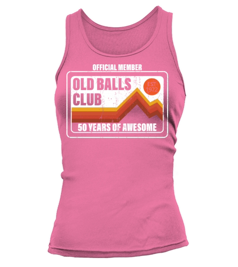 Men s Funny 50th Birthday Old Balls Club 50 Tank top Woman