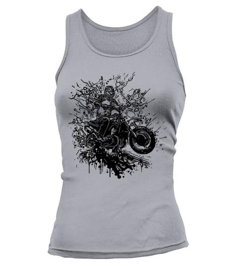 Motorcycling Vintage Splash Rider Style Tank top Woman