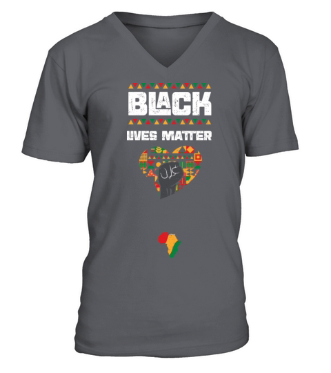Black Lives Matter V-Neck T-shirt