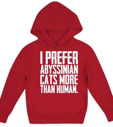 Abyssinian Abyssinian kitten Kids Hoodie