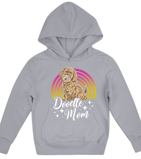 Womens Doodle Mom Labradoodle Goldendoodle Kids Hoodie