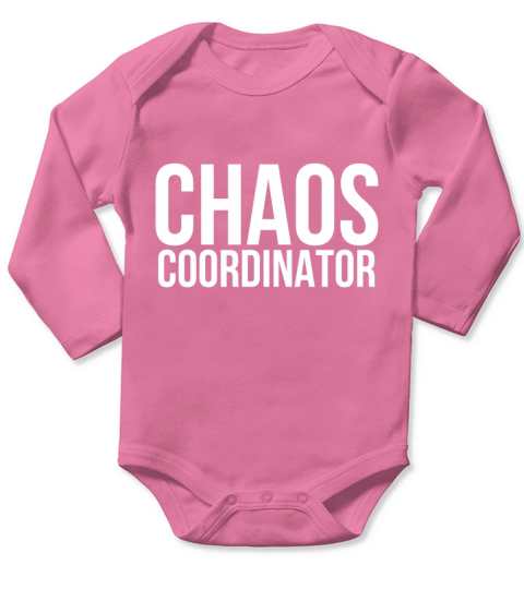 Chaos coordinator Long Sleeve Baby One-Piece
