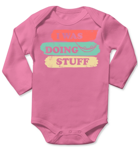 I was doing stuff vintage Long Sleeve Baby One-Piece