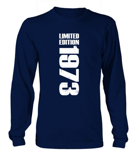 50th birthday vintage 1973 limited edition Long sleeved Unisex