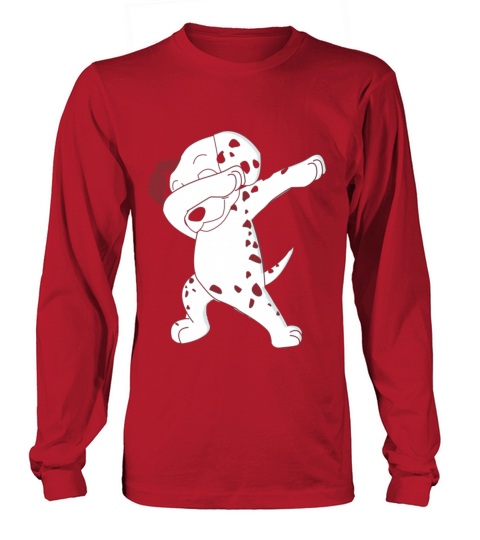 Cool Dabbing Dalmatian Dab Long sleeved Unisex