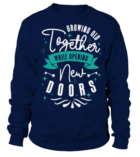 Retirement Couple Grandparents Life Quote Vintage Sweatshirt Unisex