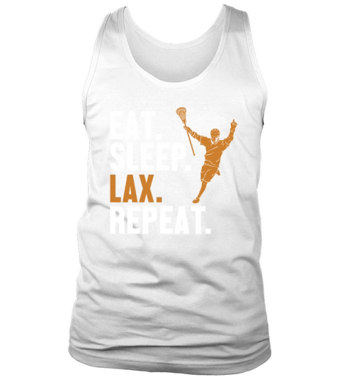 Eat Sleep Lax Repeat Lax Legend Fan Mom Goalie Tank Top Unisex