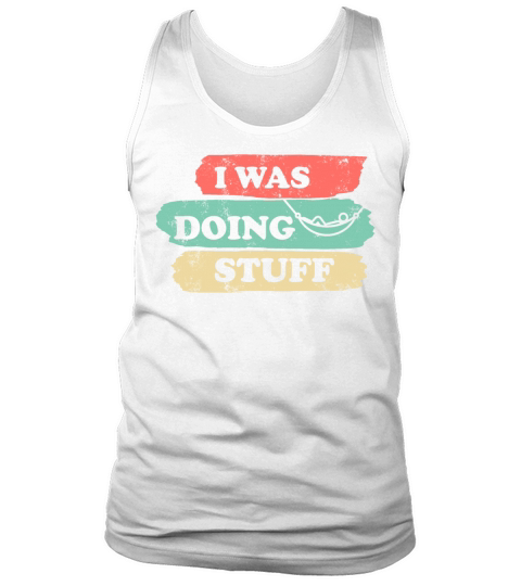 I was doing stuff vintage Tank Top Unisex