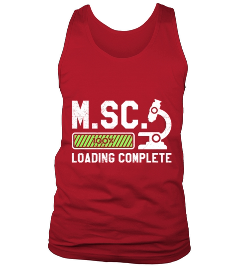 Master of Science Loading complete Masters degree Tank Top Unisex
