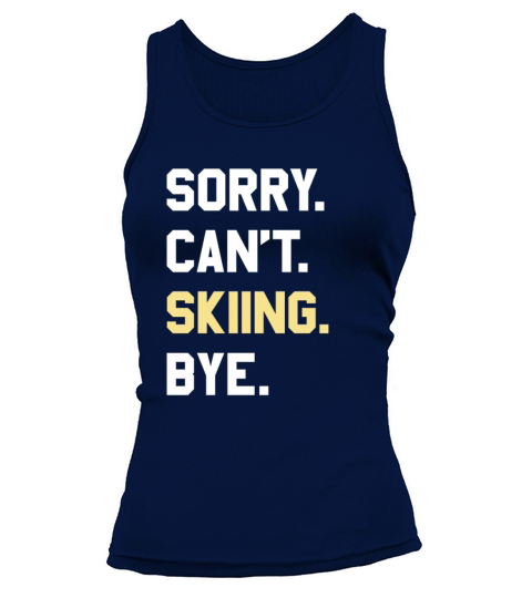 Funny Skiing Gift for Men Women Boys or Girls Tank top Woman