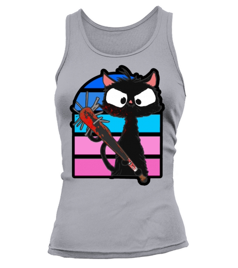 Halloween Retro Cat Vintage Cat Tank top Woman