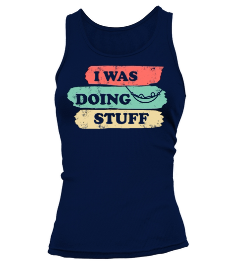 I was doing stuff vintage Tank top Woman