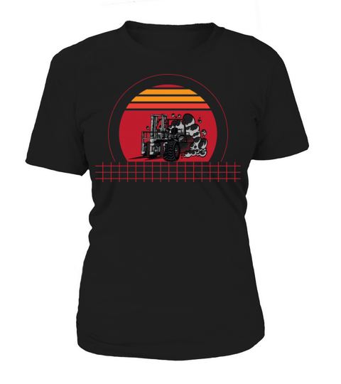 Retro Forklift Operator Women's T-Shirt