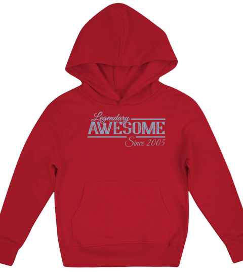 Legendary Awesome 2005 Vintage Kids Hoodie