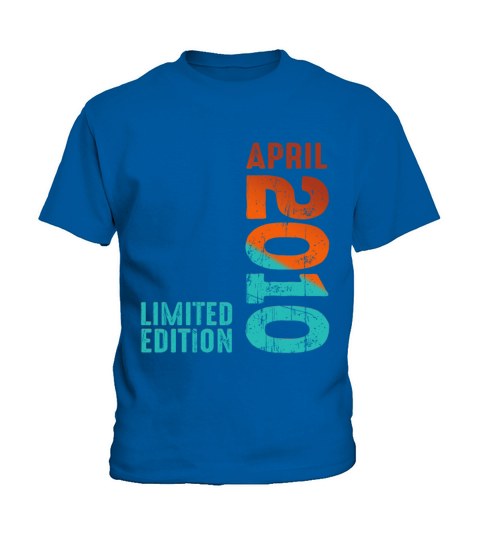 Since April 2010 Year 2010 Retro Vintage 2010 Kids T-Shirt