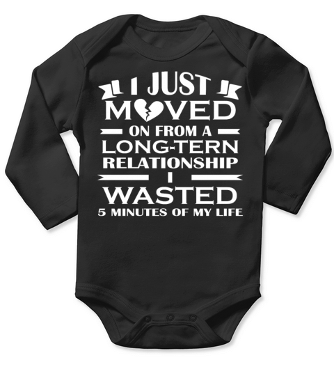 Anti Romance Valentines Day Funny Relationship Long Sleeve Baby One-Piece