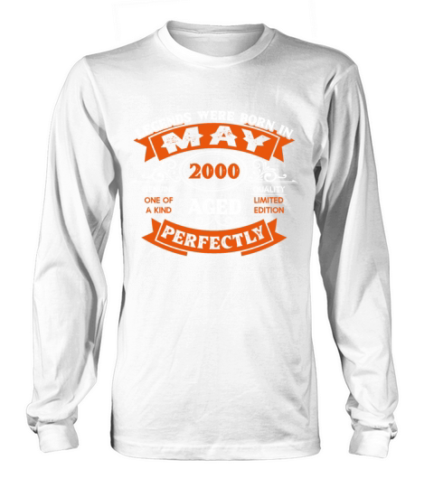 Legends Were Born In May 2000 Birthday Long sleeved Unisex