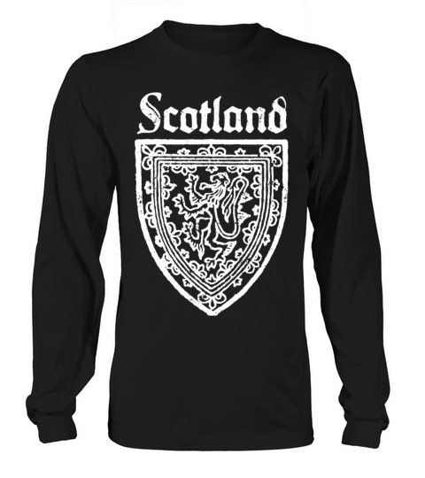 Scotland Emblem Vintage Scottish Long sleeved Unisex