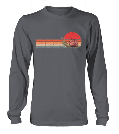 Snail Retro Edible Vintage Long sleeved Unisex