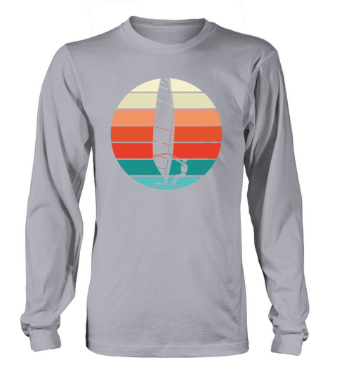 Windsurfer vintage Long sleeved Unisex