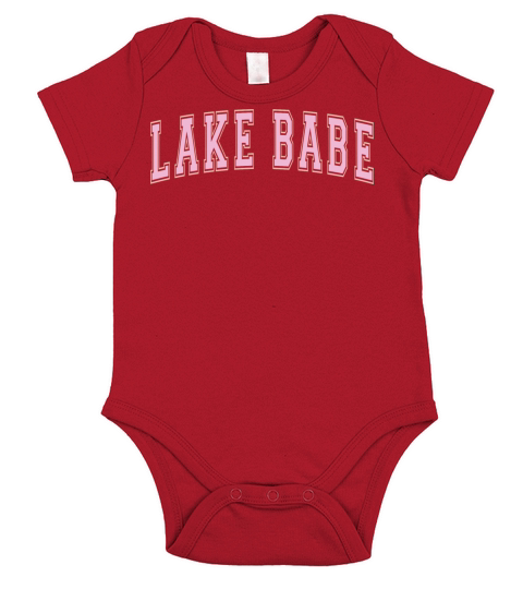 Lake Babe Short Sleeve Baby One-Piece
