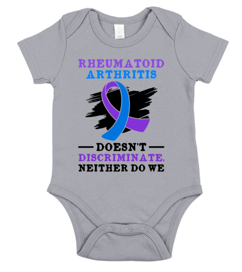 Rheumatoid Arthritis Doesnt Discriminate Neither Short Sleeve Baby One-Piece