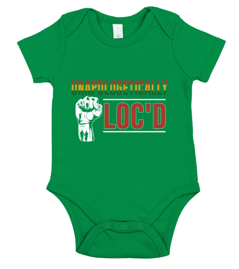 Unapologetically Locd Black History Juneteenth Short Sleeve Baby One-Piece