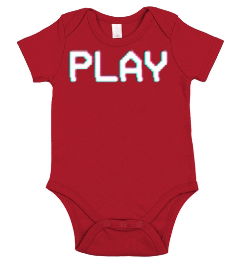 Vhs Play vintage music retro style Short Sleeve Baby One-Piece