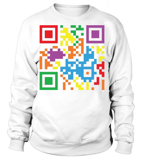 Assume Nothing Nonbinary Flag Barcode Sweatshirt Unisex