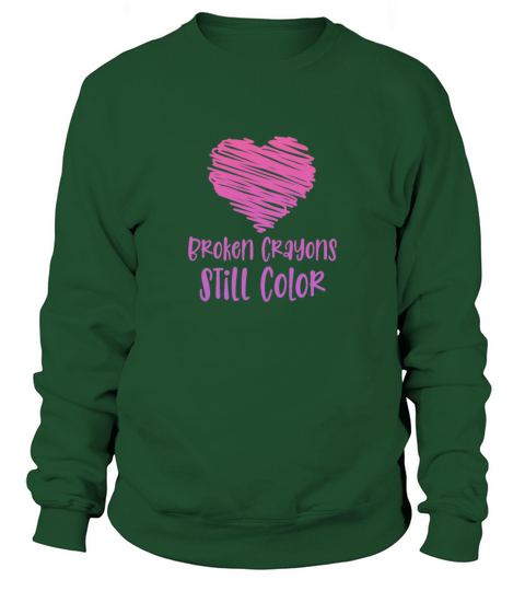 Broken Crayons Still Color Sweatshirt Unisex