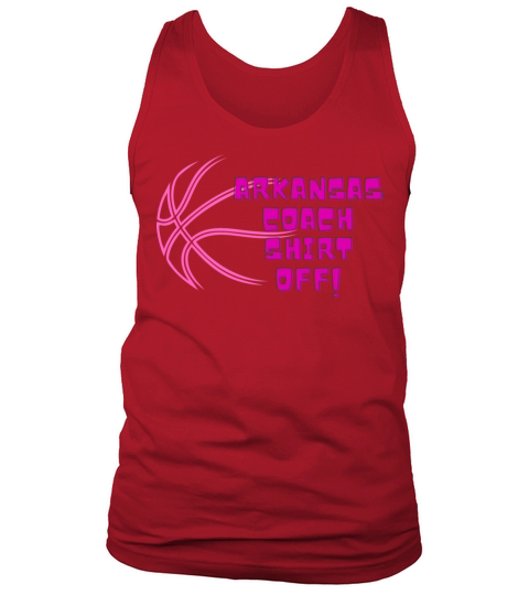 arkansas coach shirt off Tank Top Unisex