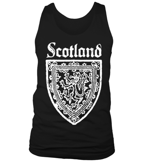 Scotland Emblem Vintage Scottish Tank Top Unisex