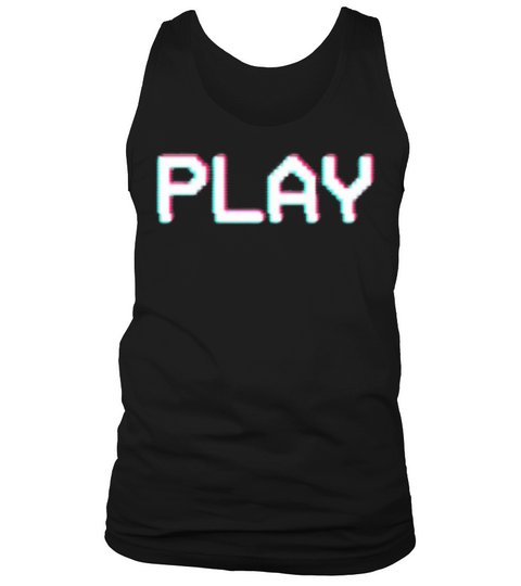 Vhs Play vintage music retro style Tank Top Unisex