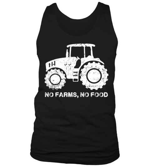 Vintage No Farms No food Tank Top Unisex