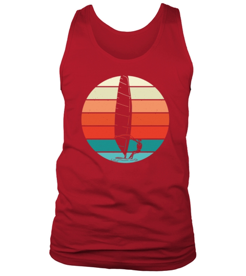 Windsurfer vintage Tank Top Unisex