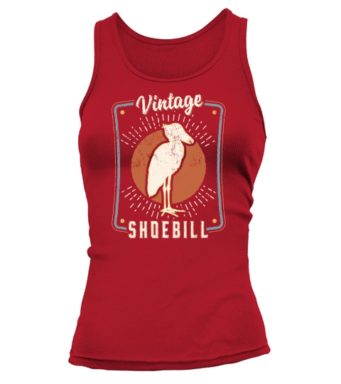 Shoebill Whisperer Vintage Classic Retro Animal Love Tank top Woman
