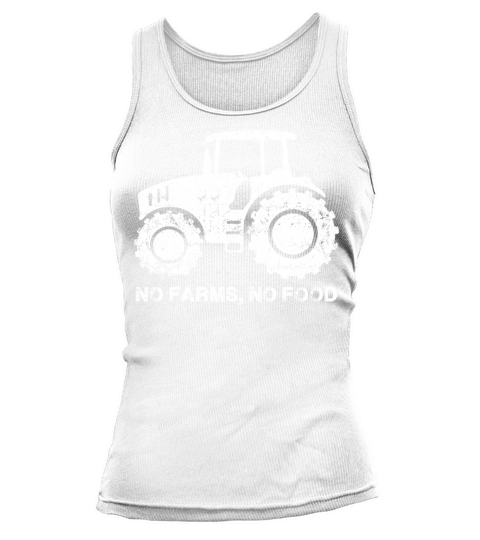 Vintage No Farms No food Tank top Woman
