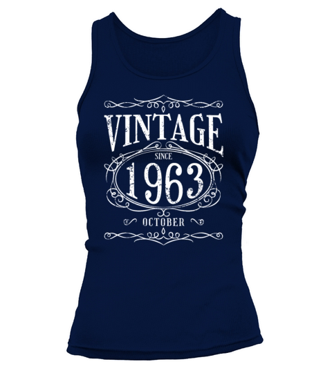 Vintage since October 1963 - Birthday Present Tank top Woman