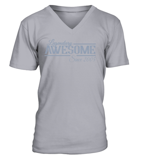 Legendary Awesome 2005 Vintage V-Neck T-shirt
