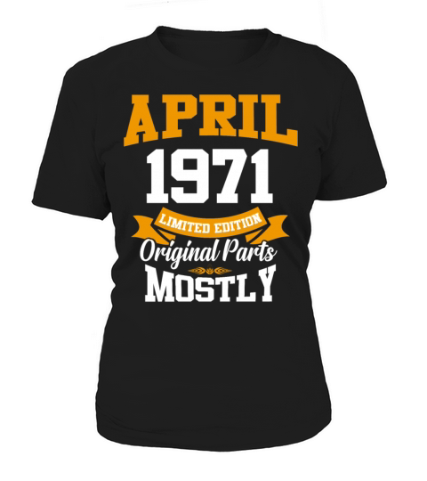 April 1971 Vintage Birthday Present Women's T-Shirt