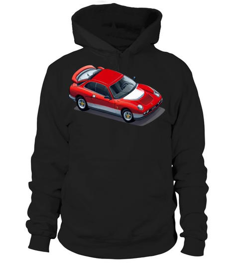 Red Racer Car Hoodie Unisex