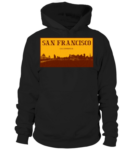 San Francisco Skyline Hoodie Unisex
